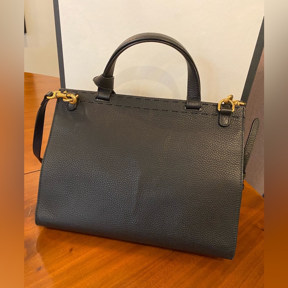 Gucci Black Satchel with Gold Accent - Picture 2 of 5